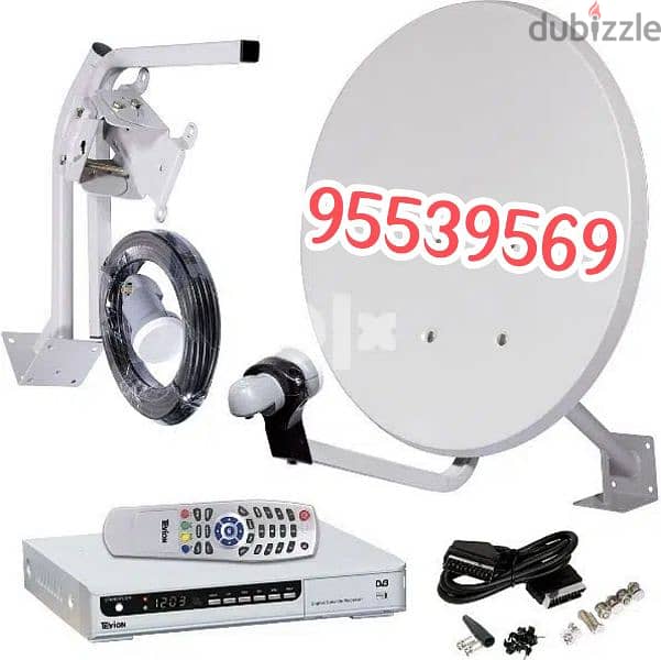 Dish installation Airtel ArabSet Nileset DishTv install and setting 0