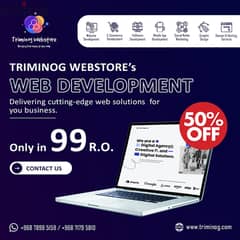 Business Website Development @99/- R. O. Only, Free Domain Hosting 0