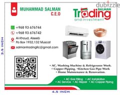 AC, repair, installation, copper pipeing service,s available 0