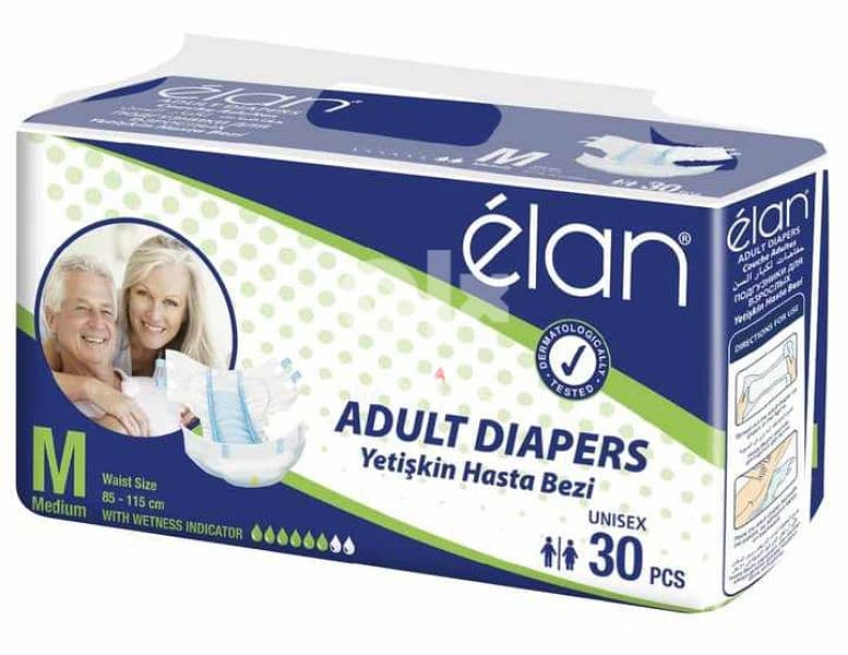 Adult Diaper,حفاضات كبار السن ، متوسط ​​، كبير ، كبير جدا 30s سعر جيد 2