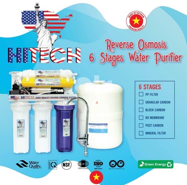 Water filter RO 6 stage 1