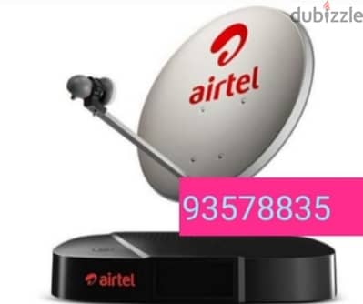 Home service  Nileset Arabset Airtel DishTv osn fixing