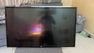 LG 43 inch LED tv with Android box 0