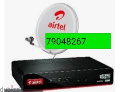 Satellite dish fixing Airtel ArabSet Nileset DishTv install