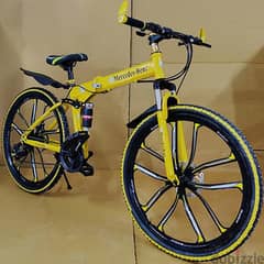 Yellow Foldable Cycle (Mercedes Benz) Fork Length: 29 Inch