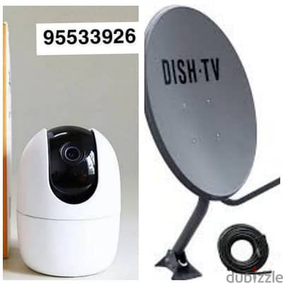 antenna satellite dish CCTV camera technician repring selling