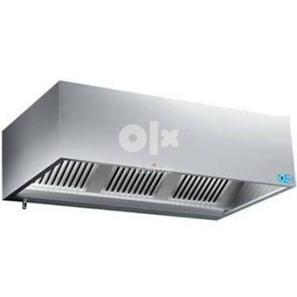 stainlesss steel kitchen hood and equipments 1