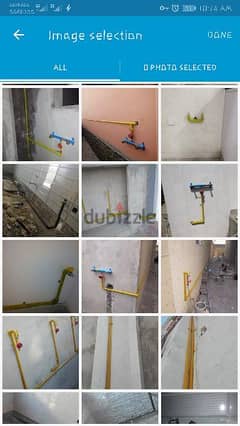 kitchen gas pipe fittings and repair services available 0