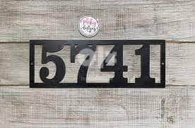 i will make house name or number plate 5