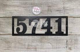 house name or house number plate 8