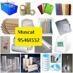 We have all kinds of Packing material delivery all over muscat