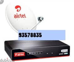 New Full HDD Airtel receiver with Subscription All Channe