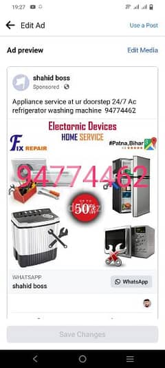 all types of automatic washing machine refrigerator washer and drye