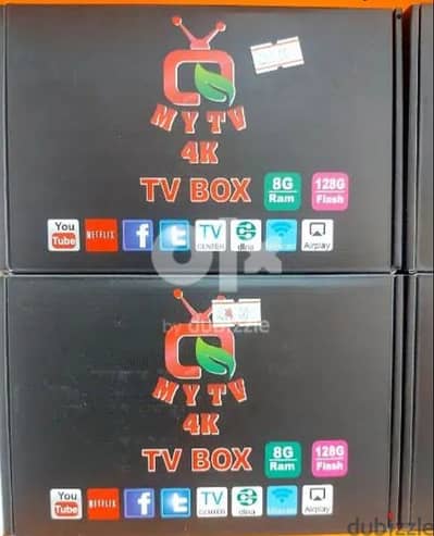 Black model Android Box All Country Channel Working Year Subscription