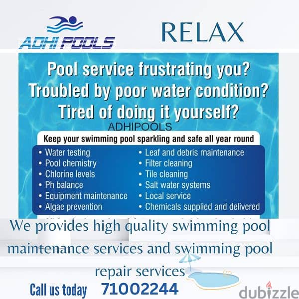swimming pool constraction& maintenance 5