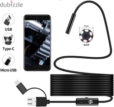 3 in 1 Type C Android & PC Endoscope (New Stock!)