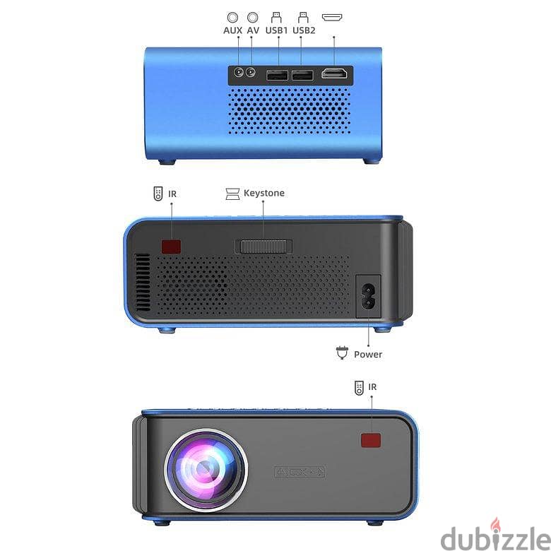 Borrego led wifi projector t4 (New-Stock!) 3