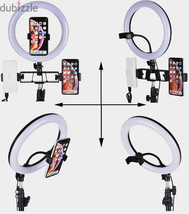 Candc selfie kickstand LED Ringlight 26cm (New-Stock!) 1