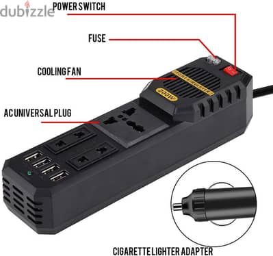 Car Power Inverter (New-Stock!)