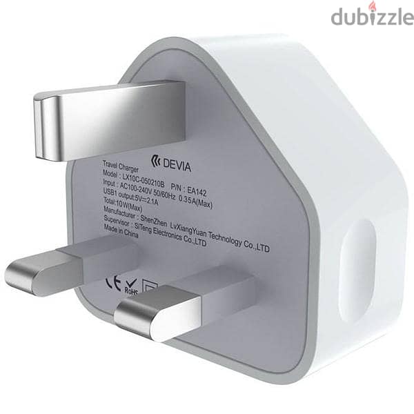 Devia Smart Charger Set USB 2.1A (Brand-New-Stock!) 1