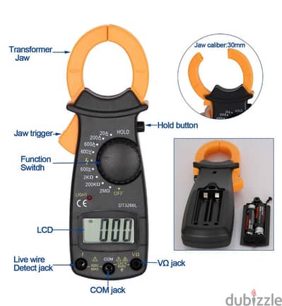 Digital Clamp meter for Electrical Work (Brand-New-Stock!)