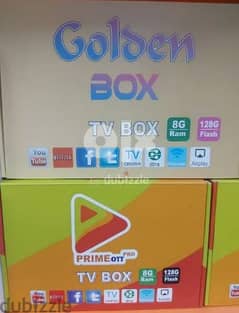 Android box new with 1 year subscription