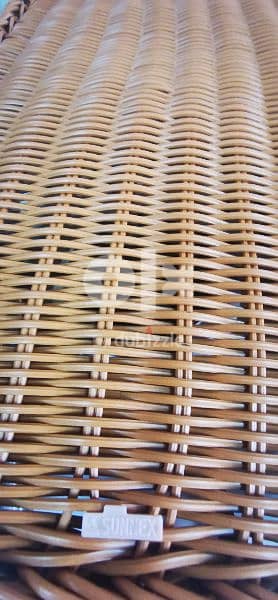 sunnex rectangular rattan basket 1