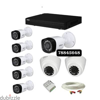 All type of CCTV Camera  Hikvision HD turbo 1080p  Ip camera HD