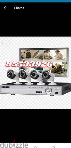 Cctv camera security syestems wifi thermal cabling intercom access
