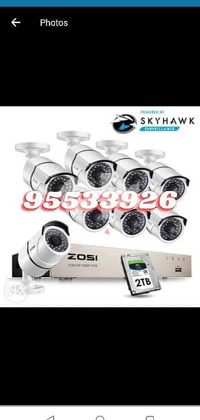 We do all type of CCTV Cameras  HD Turbo Hikvision Cameras  Bullet Cam 0