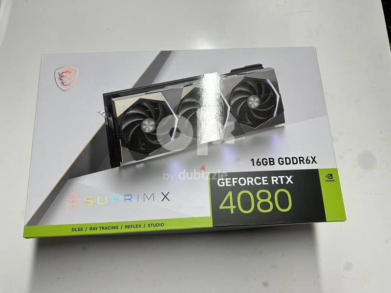 MSI NVIDIA GeForce RTX 4080 16GB VENTUS 3X OC 16GB DDR6X PCI