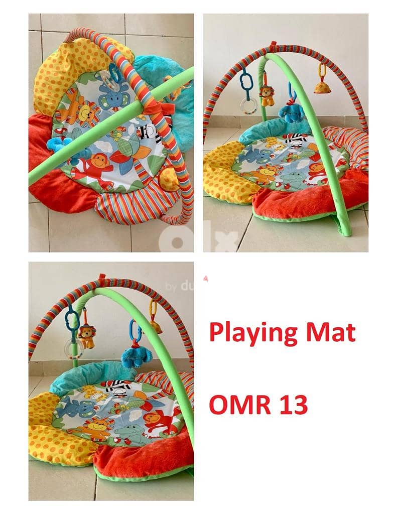 Mothercare baby safari lights and sales sounds playmat