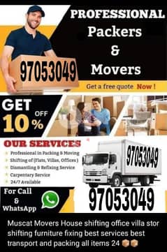 shifting and packing services