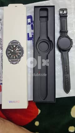 Samsung galaxy watch 3  45mm used but new condition,with 2 extra strap 0