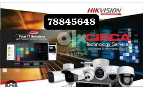 New CCTV security system camera  hikvision i am technician