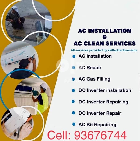 we do ac maintenance, kitchen gas piping and home maintenance 1