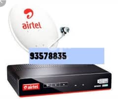 New Full HDD Airtel receiver with Subscription All Channe