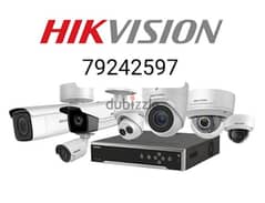 hikvision cctv cameras & intercom door lock selling & installation
