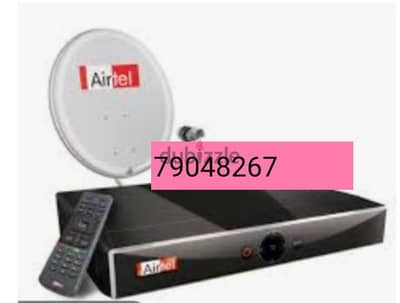 Installation Airtel ArabSet Nileset DishTv fixing technician