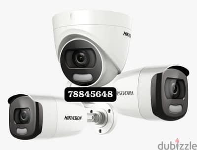 All type of CCTV Camera  Hikvision HD turbo 1080p  Ip camera HD