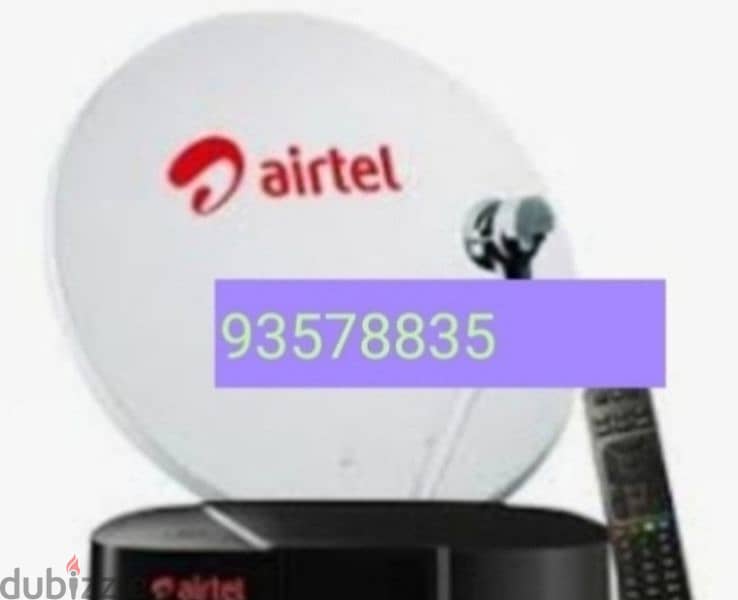 all satellites Nilesat Arabset Airtel dishtv osn installation 0