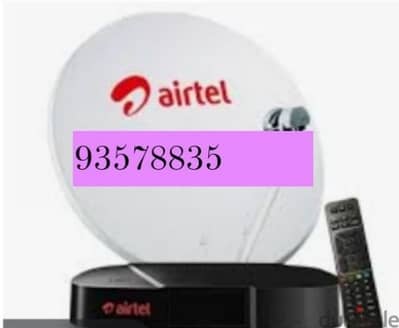 Airtel new Full hd receiver with 6months south malyalam tamil