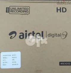 Airtel new Full hd receiver with 6months south malyalam tamil