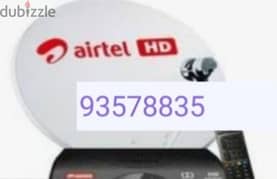 Airtel new Full HDD receiver with 6months south malyalam tamil 0