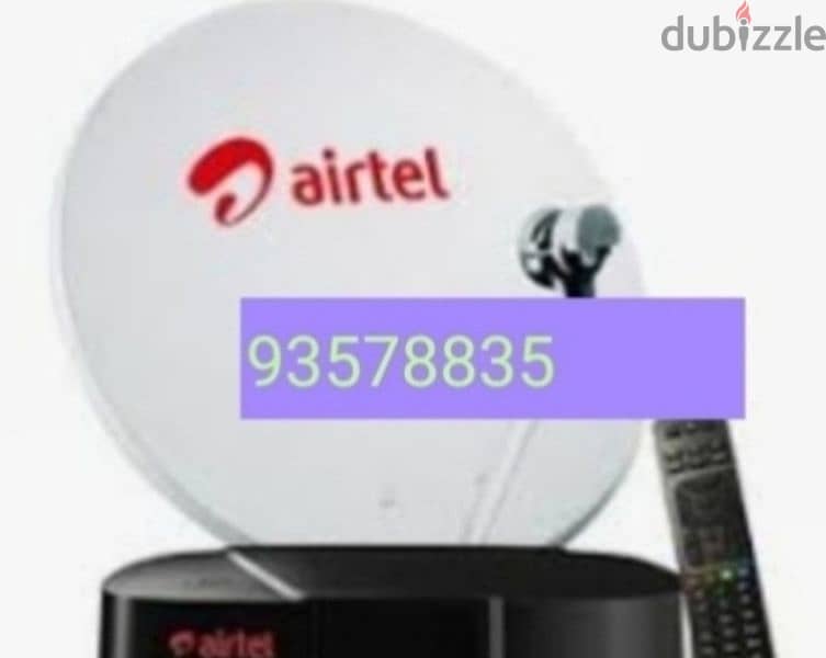 Home service Nileset Arabset Airtel DishTv osn fixing and setting 0