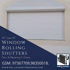 All types of Window Rolling Shutters