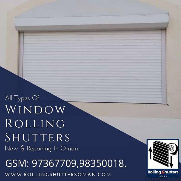 All types of Window Rolling Shutters 0