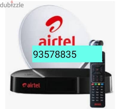 Full HDD Airtel receiver with Six months Malyalam