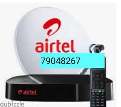 New Airtel Digital HD Receiver with Subscription malyalam Tamil Telu.