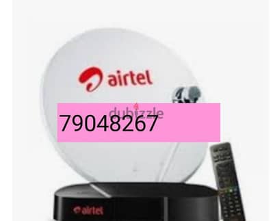 Full HDD Airtel receiver with Six months Malyalam Tam